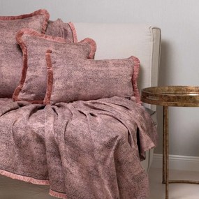 Ριχτάρι Kedros Apple-Brown Aslanis Home Τριθέσιο 180x300cm Βαμβάκι-Πολυέστερ