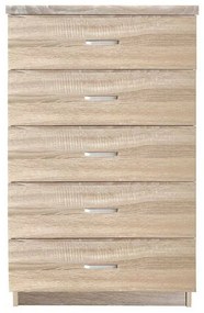 Συρταριέρα Drawer Sonoma Ε7395,2 60x40x97cm Μελαμίνη