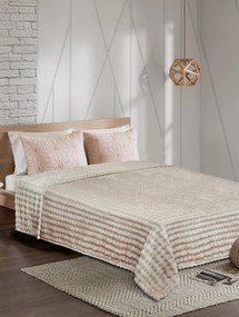 Κουβέρτα Fleece PUFFELLA BROWN Κουβέρτα μονή: 160 x 220 εκ.
