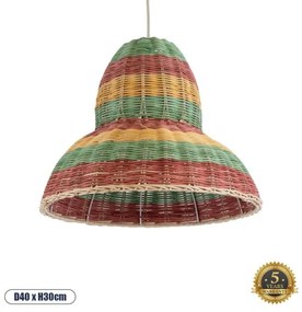 Boho Επιτραπέζιο Φωτιστικό Μονόφωτο 02057 GloboStar-2057-Πολύχρωμο 2057
