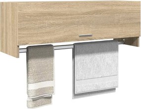 vidaXL Ντουλάπα Sonoma Δρυς 100 x 32,5 x 35 εκ. από Επεξ. Ξύλο
