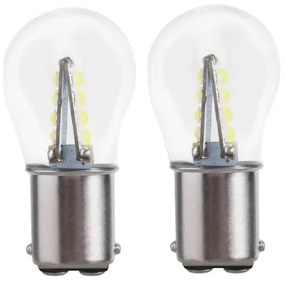 Λαμπτήρες LED διπολικοί S25 - R-DS25D-01AU - 2τεμ