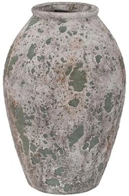 Βάζο 028-125-137 23x23x35cm Multi-Grey Κεραμικό