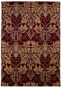Χειροποίητο Χαλί Aqua DAMASK RED Royal Carpet - 160 x 230 cm - 19MADRE.160230