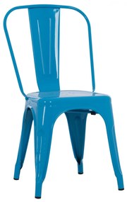 Καρέκλα MELITA C8641.08 Μεταλλική σε Μπλέ 43x50x82Y εκ. 43x50x82 εκ.