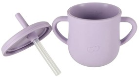 Σετ φαγητού Σιλικόνης Μωβ KX4526_1 IKONKA