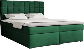 Επενδυμένο κρεβάτι Malmo Box-Kyparissi-140 x 200