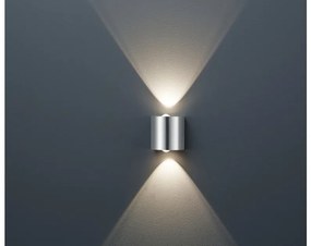 Απλίκα Φωτιστικό Τοίχου 2xLED 3,1W IP20 3000K Wales 225510207 Trio Lighting-225510207-Νίκελ Ματ 225510207