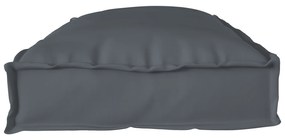 vidaXL Μαξιλάρι Πατάκια για Πάγκο Ανθρακί 100x40x8 εκ Fabric Oxford