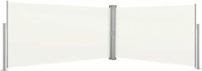 vidaXL Σκίαστρο Πλαϊνό Συρόμενο Κρεμ 160 x 600 εκ.