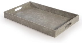 Δίσκος Διακοσμητικός Lethal Από Δερματίνη 30x50x5 Grey Nef-Nef Homeware Τεχνόδερμα