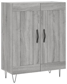 vidaXL Ντουλάπι Γκρι Sonoma 69,5 x 34 x 90 εκ. από Επεξεργασμένο Ξύλο
