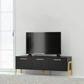 Έπιπλο Τηλεόρασης Belle Ανθρακί 149.5x41x49cm - TO-BELLETV3KANTHRACITE - TO-BELLETV3KANTHRACITE