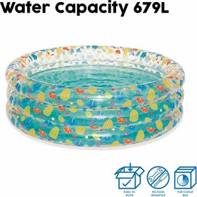 Παιδική πισίνα Bestway Τροπικό 170 x 53 cm