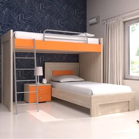 Κουκέτα DAISY 90x190/200x180 DIOMMI 25-233
