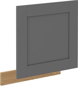 Πρόσοψη κουζίνας Nelor ZM 570x596-Γκρι σπέσιαλ - Φυσικό