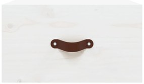 vidaXL Κομοδίνα Επιτοίχια 2 τεμ. Λευκά 40 x 29,5 x 22 εκ.