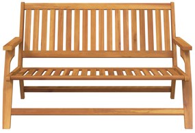 vidaXL Παγκάκι Κήπου 122.5x77x74 εκ. Μασίφ ξύλο ακακίας