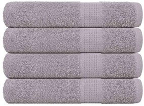 Πετσέτες Σάουνας FROGN 4 τεμ. Γκρι 80x200 εκ. 360 γρ./μ²