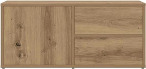 vidaXL Ντουλάπι τηλεόρασης Artisan Oak Κατασκευασμένο ξύλο