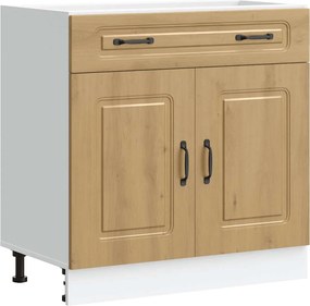 vidaXL ντουλάπι βάσης κουζίνας Kalmar Τεχνίτης Δρυς από Τεχν. Ξύλο