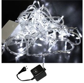 Λαμπάκια 180 LED 24V Διάφανο PVC Καλώδιο με Πρόγραμμα και Ψυχρό Φως 30-085180 Lumen-30-085180-Διάφανο 30-085180