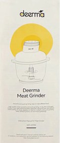 Multifunctional meat chopper 2L Deerma DEM-JR10W