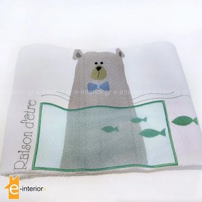 Βρεφική Κουβέρτα Αγκαλιάς Baby Boy Bear 0.80x0.90 108114005