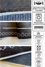 Rug (100 x 100) Woopamuk150 White