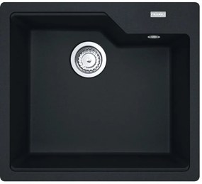 Franke Urban UBG 610-56 Matt Black Γρανιτένιος Νεροχύτης 60cm