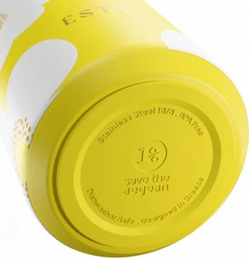 Μπουκάλι Θερμός 500ml Estia Save The Aegean Flow Yellow Daisy 01-42196