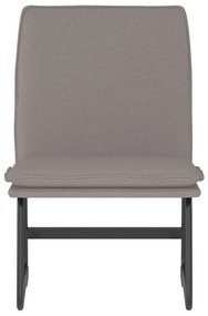 vidaXL Πολυθρόνα Taupe 52 x 75 x 76 εκ. Υφασμάτινη