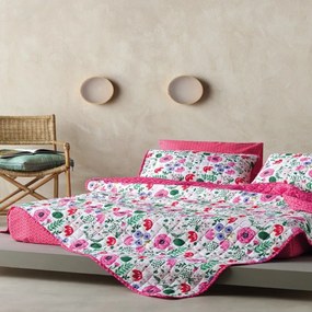 Κουβερλί Olga Multi Kentia Single 160x230cm Microfiber-Polyester