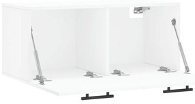 vidaXL Ντουλάπι Τοίχου Λευκό 80 x 36,5 x 35 εκ. από Επεξεργασμένο Ξύλο