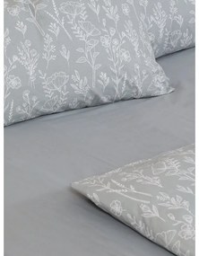 Σετ Σεντόνια Cotton Feelings 2050 Grey Υπέρδιπλο με λάστιχο (170x205+30)