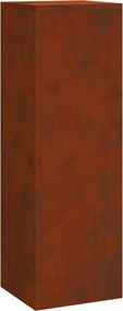 vidaXL Βάση φυτών 3 pcs Σκ rusty Ατσάλι Σκληρυθέν στον Αέρα