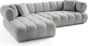 Corner Sofa Petra Left - Grey Grey