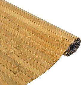 vidaXL Χαλί Ορθογώνιο Φυσικό 60 x 400 εκ. Μπαμπού