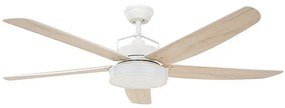 Lucci Air Louisville Ανεμιστήρας Οροφής 157cm με Φως και Τηλεχειριστήριο Λευκός