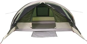 vidaXL Σκηνή Οικογενειακή 6 Ατόμων Αδιάβροχη Πράσινη