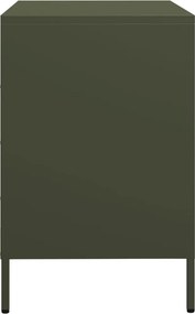 vidaXL Ντουλάπι Λαδί 68x39x58,5 εκ. από Χάλυβα Ψυχρής Έλασης