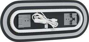 vidaXL Καθρέφτης Μπάνιου με LED Οβάλ 50x20 εκ.