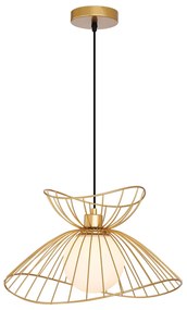 Φωτιστικό Οροφής Μονόφωτο Viokef Belinda Gold 4275101