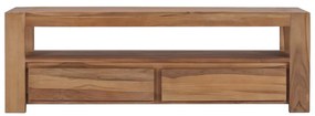 vidaXL Έπιπλο Τηλεόρασης 120 x 30 x 40 εκ. από Μασίφ Ξύλο Teak