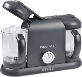 Béaba Ατμογάγειρας &amp; Μπλέντερ Babycook Duo Dark Grey 2x1.1lt
