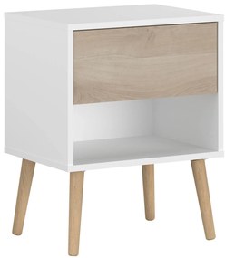 Κομοδίνο Randers-Φυσικό-Λευκό