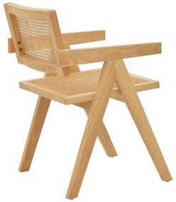 Καρέκλα - Πολυθρόνα Winslow φυσικό rubberwood 52x59x79εκ 52x59x79 εκ.