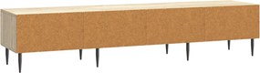 vidaXL Ντουλάπι TV Sonoma Δρυς 147 x 34,5 x 30 εκ Επεξεργασμένο Ξύλο