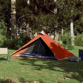 vidaXL Κρεμαστή Σκηνή Tipi 1 Ατόμου Αδιάβροχη Πορτοκαλί