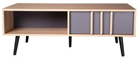 Τραπεζάκι Σαλονιού Industry Fylliana Sonoma - Γκρί 110x60x40 εκ. 110x60x40 εκ.